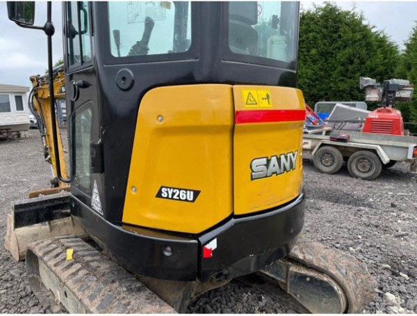 2019 SANY SY26U 2.7 TON EXCAVATOR WITH DOZER BLADE - Image 6