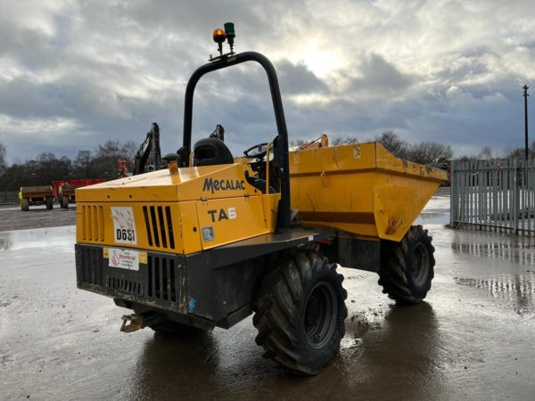 2018 MECALAC TA6 SITE DUMPER - Image 3