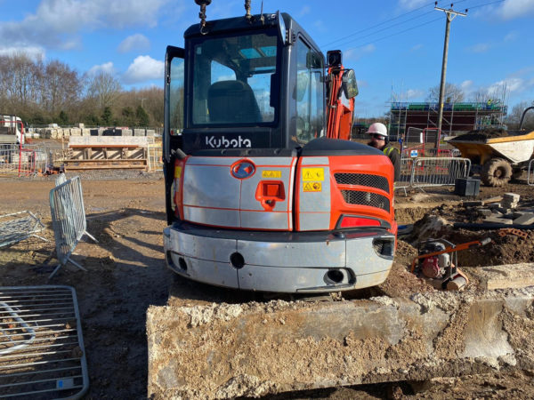 2019 KUBOTA U55-4 EXCAVATOR